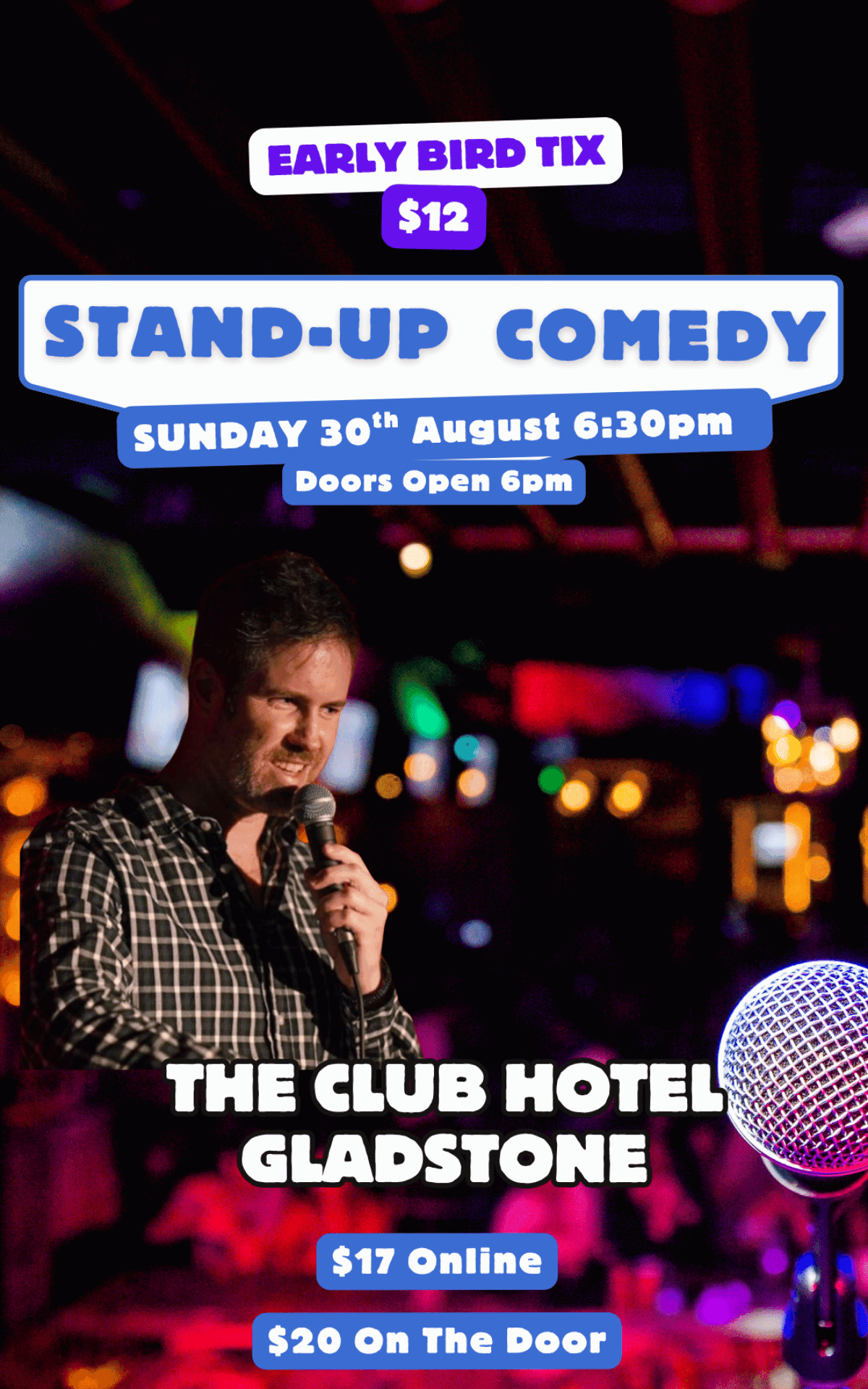 Stand-up Comedy in Gladstone