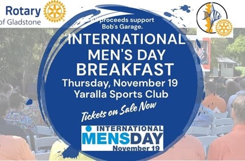 Rotary Club of Gladstone - International Men's Day Breakfast 2026